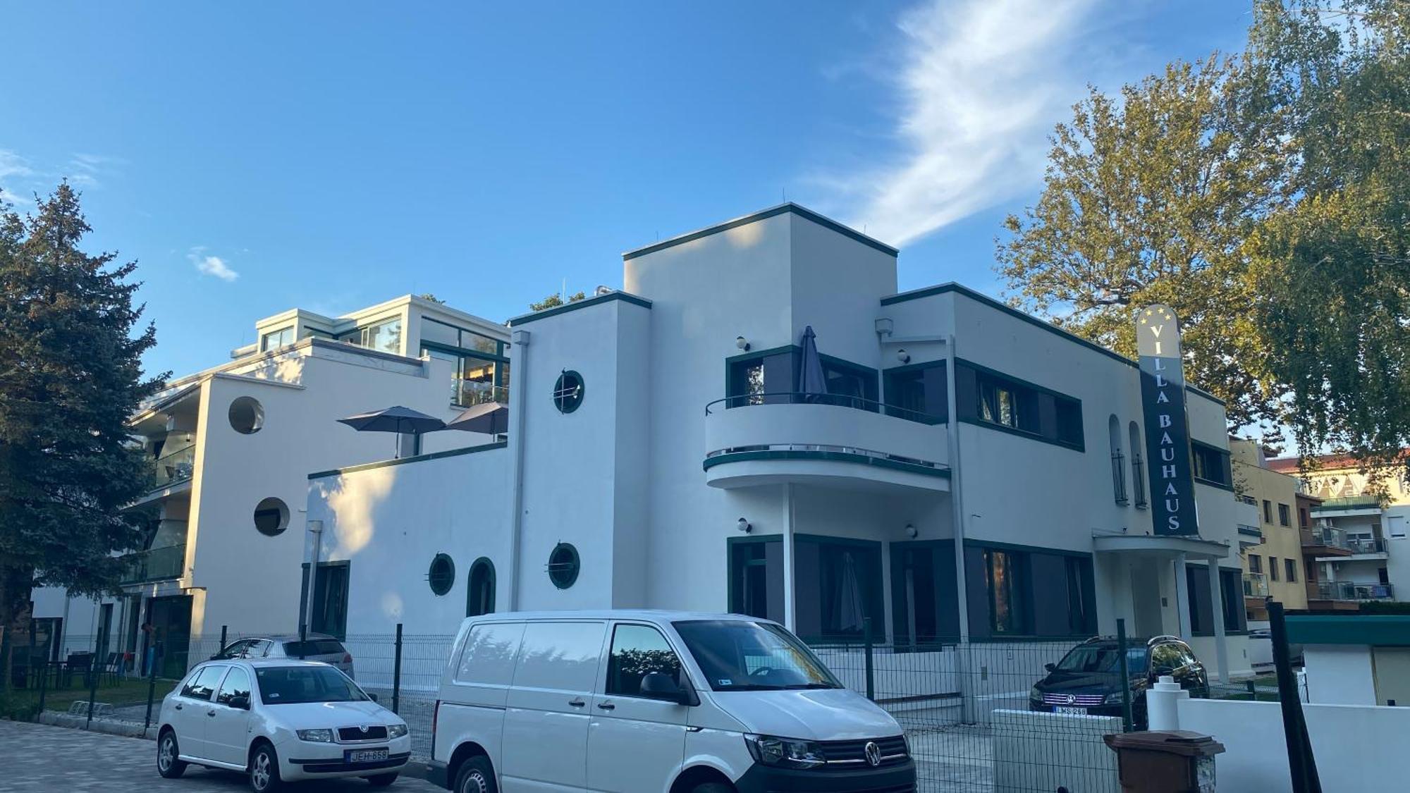 Villa Bauhaus Labi Garden Wellness Apartman Siófok Exterior foto